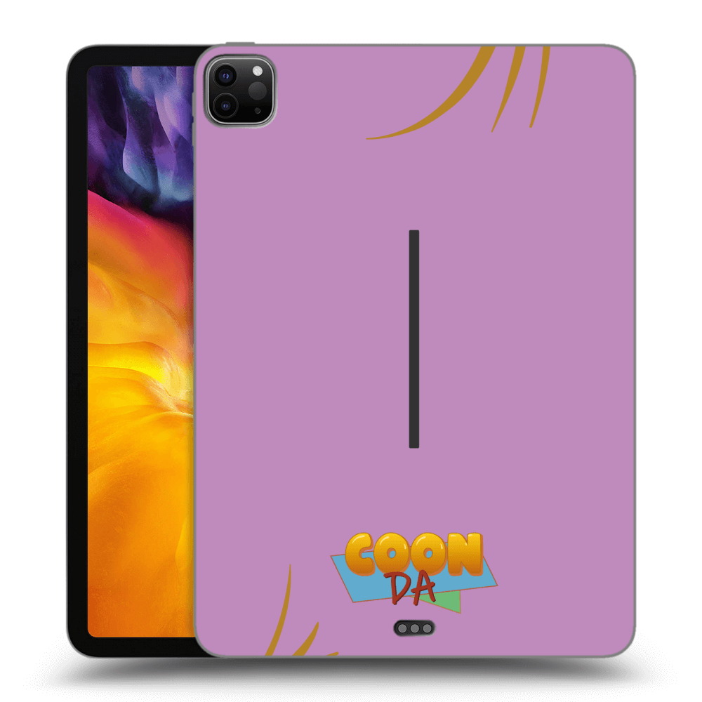 Picasee silikónový čierny obal pre Apple iPad Pro 11" 2020 (2.gen) - COONDA růžovka
