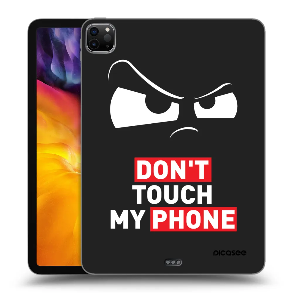 Picasee silikónový čierny obal pre Apple iPad Pro 11" 2020 (2.gen) - Cloudy Eye - Transparent