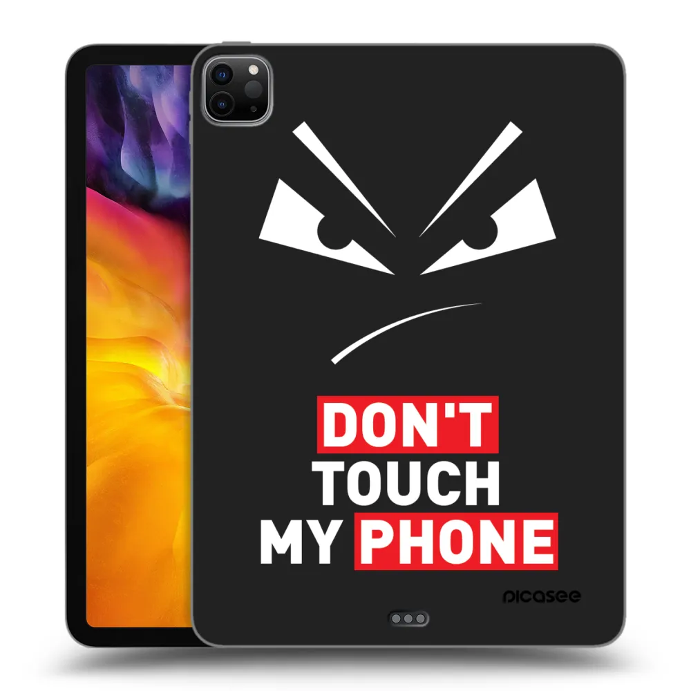 Picasee silikónový čierny obal pre Apple iPad Pro 11" 2020 (2.gen) - Evil Eye - Transparent