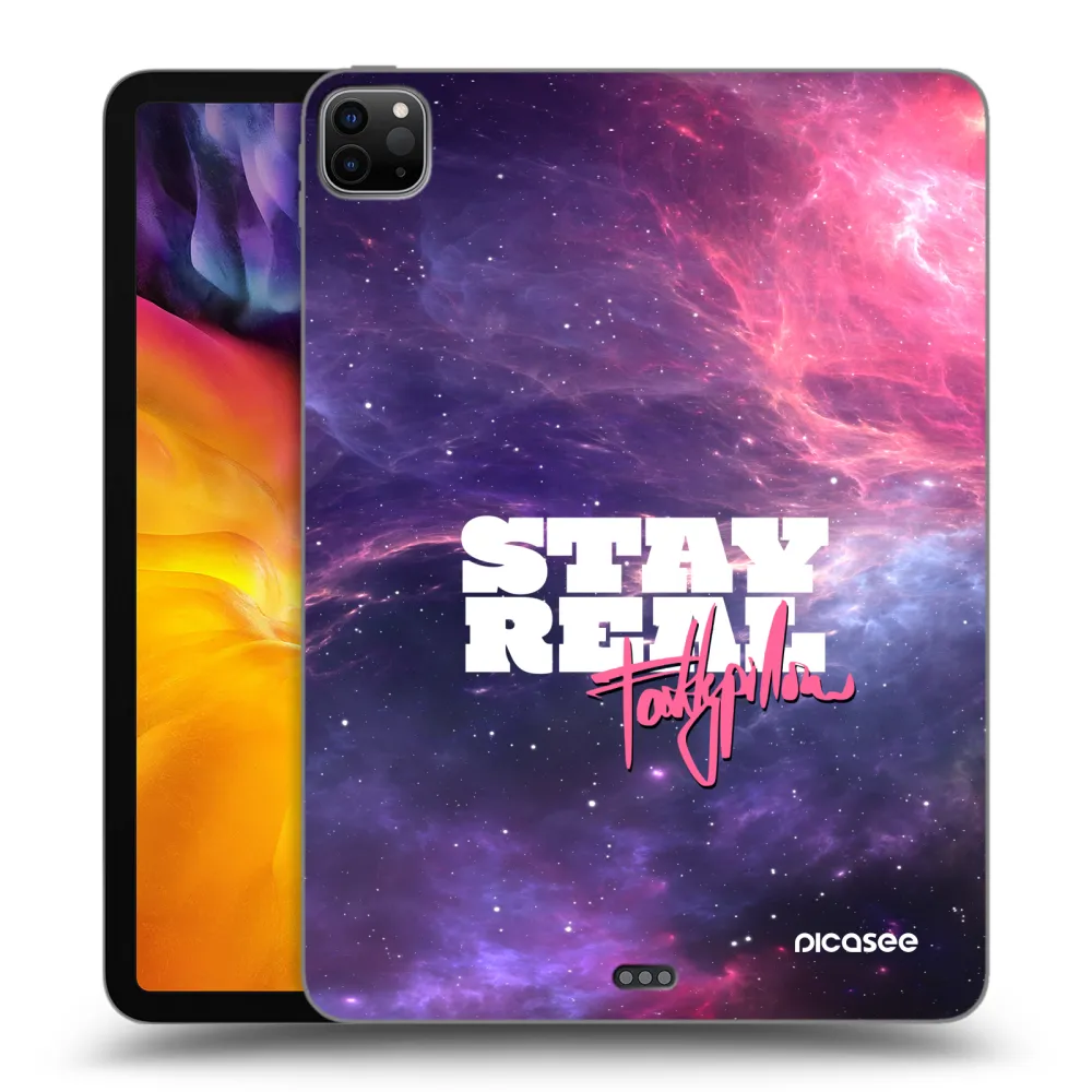 Picasee silikónový čierny obal pre Apple iPad Pro 11" 2020 (2.gen) - Stay Real