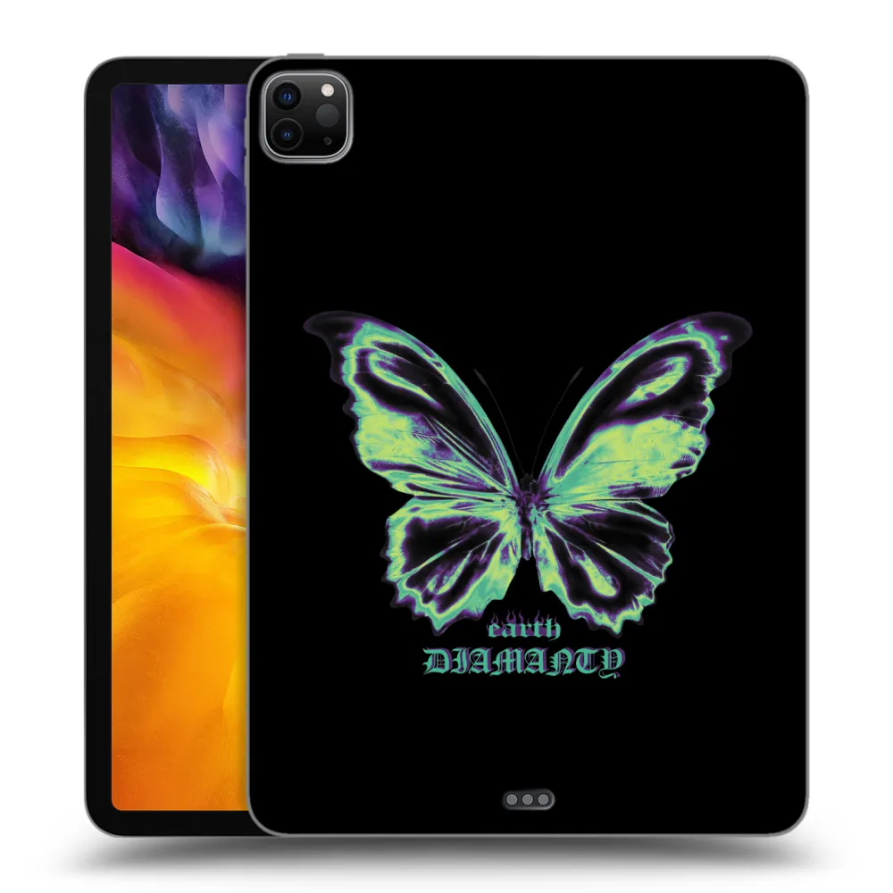 Picasee silikónový čierny obal pre Apple iPad Pro 11" 2020 (2.gen) - Diamanty Blue