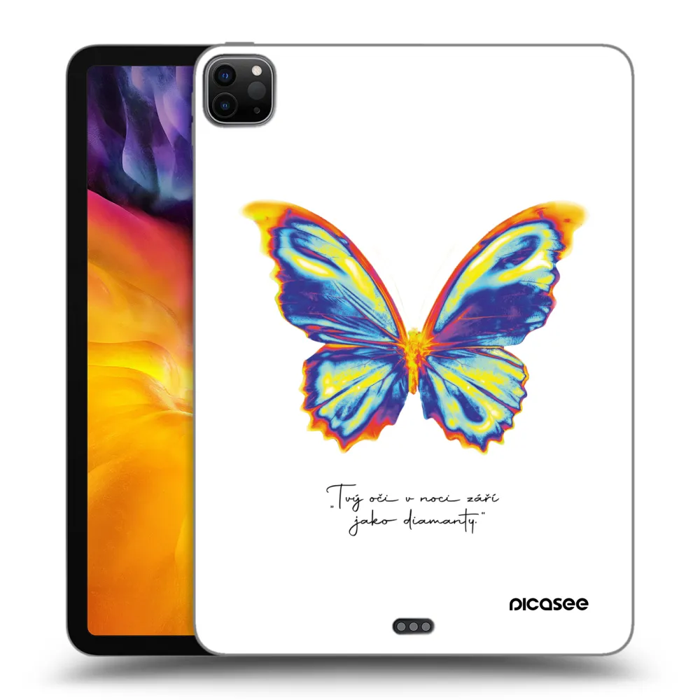 Picasee silikónový čierny obal pre Apple iPad Pro 11" 2020 (2.gen) - Diamanty White