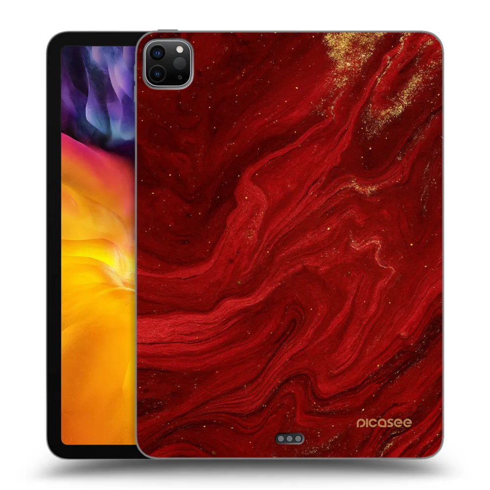 Picasee silikónový čierny obal pre Apple iPad Pro 11" 2020 (2.gen) - Red
