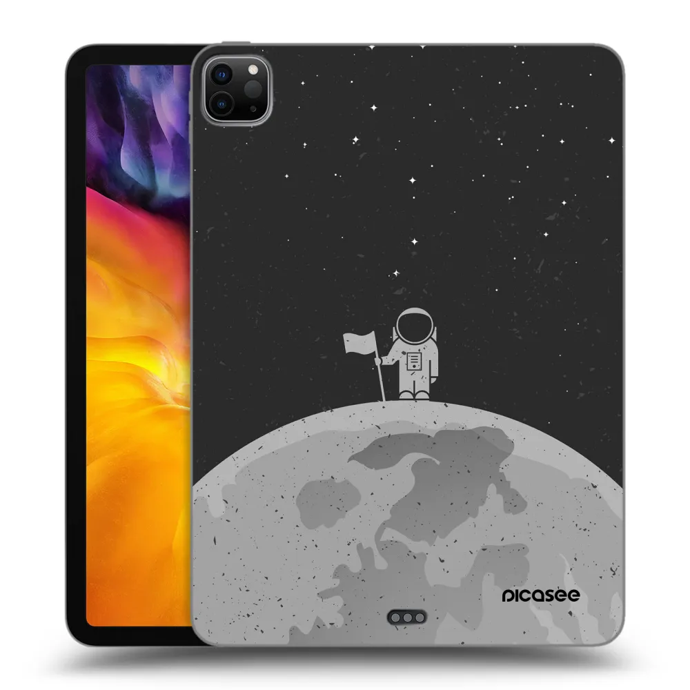 Picasee silikónový čierny obal pre Apple iPad Pro 11" 2020 (2.gen) - Astronaut