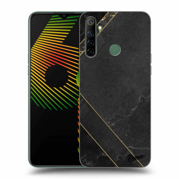 Obal pre Realme 6i - Black tile