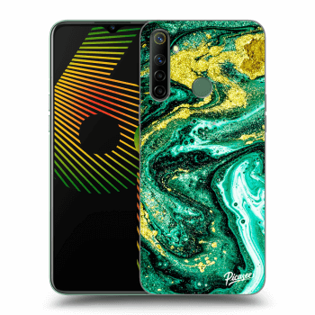 Obal pre Realme 6i - Green Gold