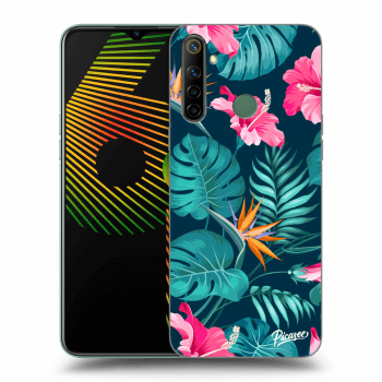 Picasee ULTIMATE CASE pro Realme 6i - Pink Monstera