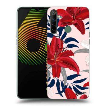 Obal pre Realme 6i - Red Lily