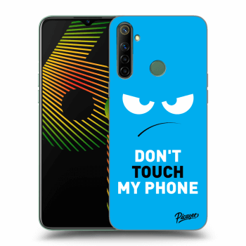 Picasee ULTIMATE CASE pro Realme 6i - Angry Eyes - Blue
