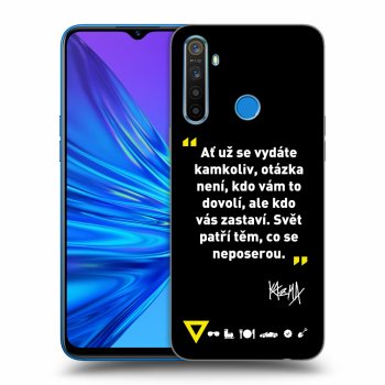 Obal pre Realme 5 - Kazma - SVĚT PATŘÍ TĚM, CO SE NEPOSEROU