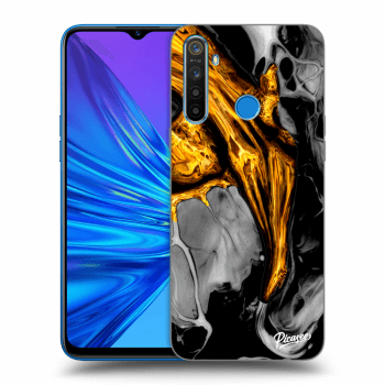 Obal pre Realme 5 - Black Gold