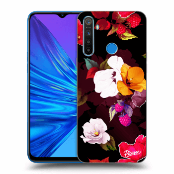 Obal pre Realme 5 - Flowers and Berries