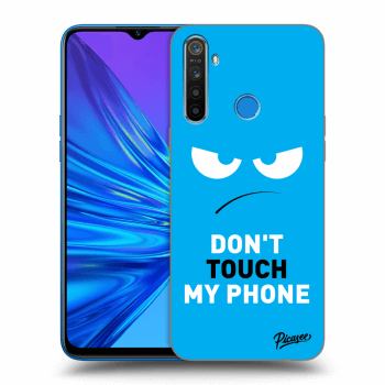 Picasee ULTIMATE CASE pro Realme 5 - Angry Eyes - Blue