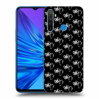 Obal pre Realme 5 - Separ - White On Black