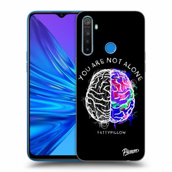 Obal pre Realme 5 - Brain - White