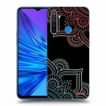 Obal pre Realme 5 - Flowers pattern