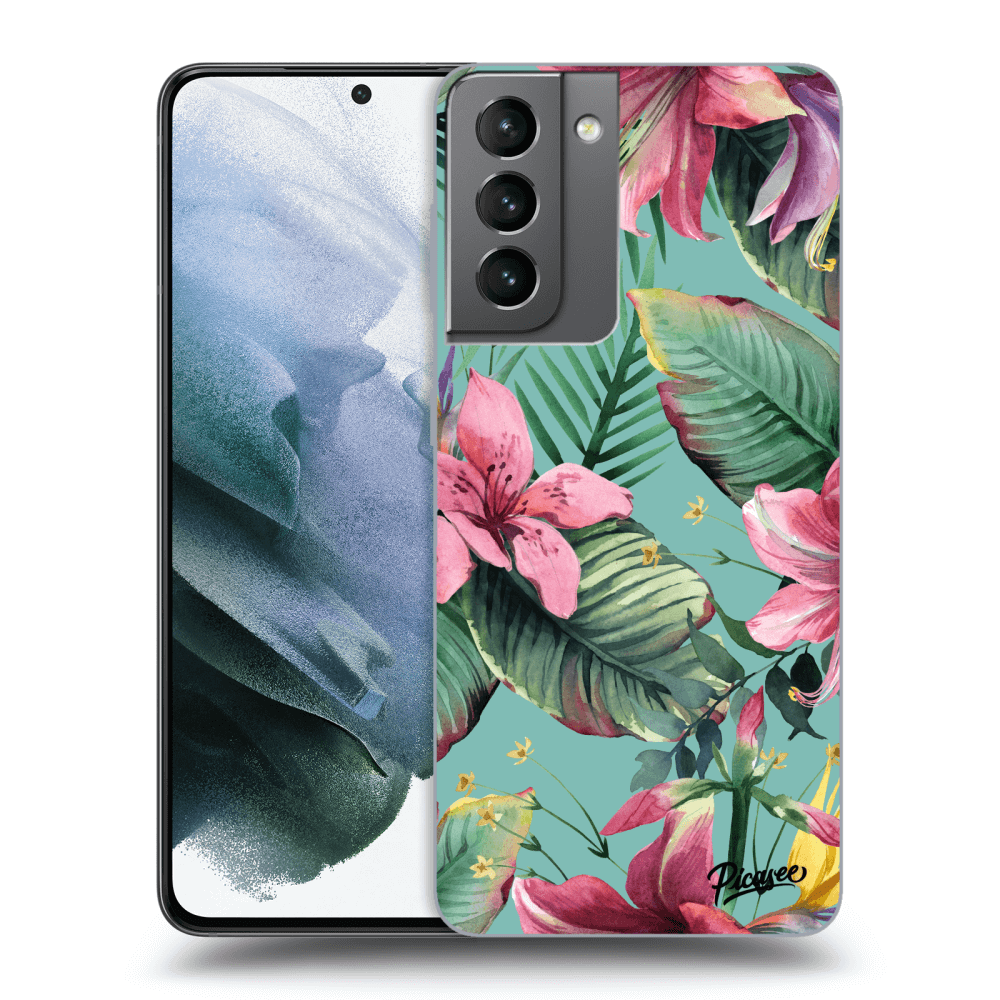 Picasee silikónový prehľadný obal pre Samsung Galaxy S21 5G G991B - Hawaii