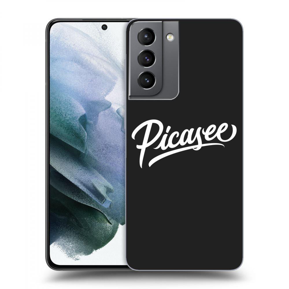 Picasee silikónový čierny obal pre Samsung Galaxy S21 5G G991B - Picasee - White
