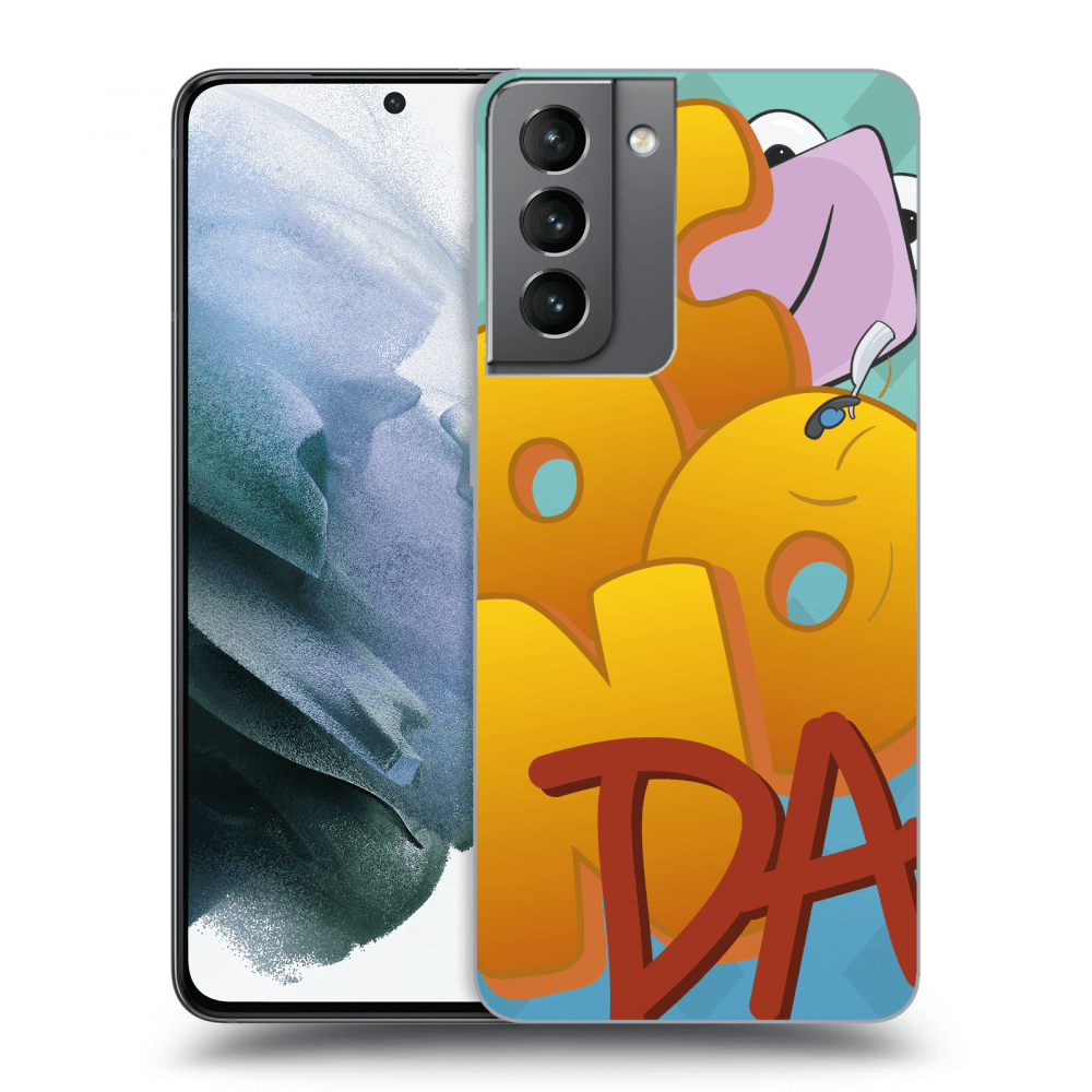 Picasee silikónový prehľadný obal pre Samsung Galaxy S21 5G G991B - Obří COONDA