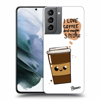Obal pre Samsung Galaxy S21 5G G991B - Cute coffee