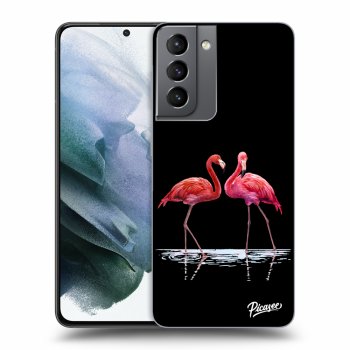 Obal pre Samsung Galaxy S21 5G G991B - Flamingos couple