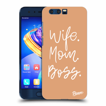 Picasee silikónový prehľadný obal pre Honor 9 - Boss Mama