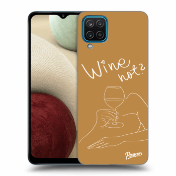 Picasee ULTIMATE CASE pro Samsung Galaxy A12 A125F - Wine not