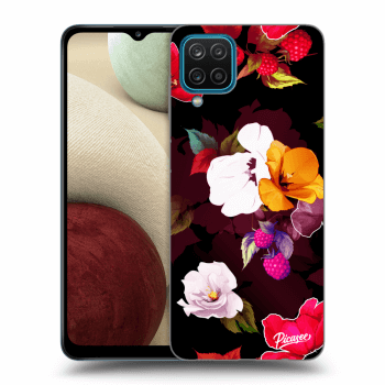 Obal pre Samsung Galaxy A12 A125F - Flowers and Berries