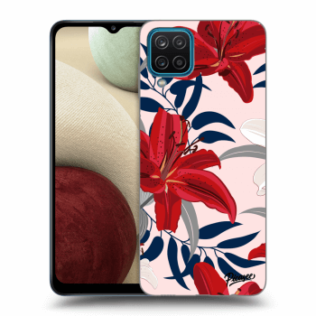 Obal pre Samsung Galaxy A12 A125F - Red Lily