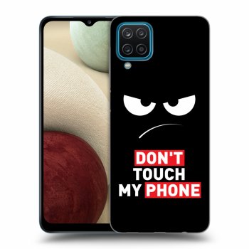 Obal pre Samsung Galaxy A12 A125F - Angry Eyes - Transparent