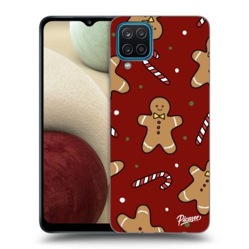 Picasee silikónový prehľadný obal pre Samsung Galaxy A12 A125F - Gingerbread 2