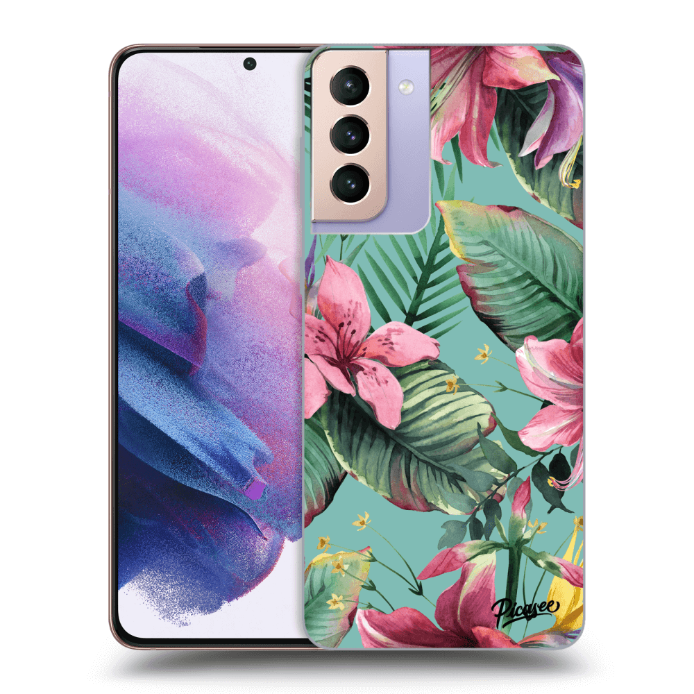 Picasee silikónový prehľadný obal pre Samsung Galaxy S21+ 5G G996F - Hawaii