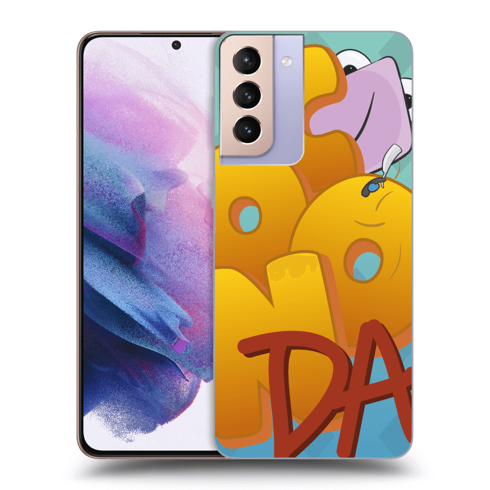 Picasee silikónový prehľadný obal pre Samsung Galaxy S21+ 5G G996F - Obří COONDA