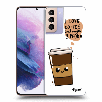 Obal pre Samsung Galaxy S21+ G996F - Cute coffee