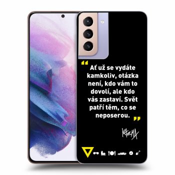 Obal pre Samsung Galaxy S21+ G996F - Kazma - SVĚT PATŘÍ TĚM, CO SE NEPOSEROU
