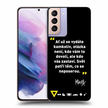 Obal pre Samsung Galaxy S21+ 5G G996F - Kazma - SVĚT PATŘÍ TĚM, CO SE NEPOSEROU