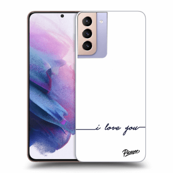 Picasee ULTIMATE CASE pro Samsung Galaxy S21+ 5G G996F - I love you