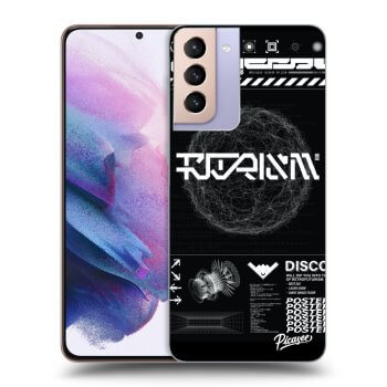 Picasee silikónový prehľadný obal pre Samsung Galaxy S21+ 5G G996F - BLACK DISCO