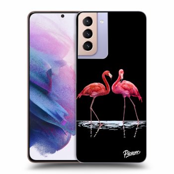 Obal pre Samsung Galaxy S21+ 5G G996F - Flamingos couple