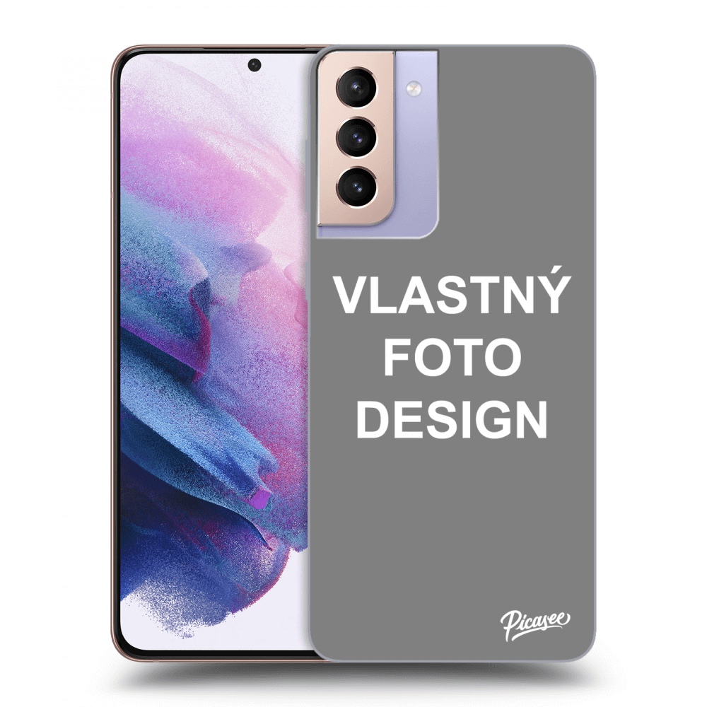 Picasee silikónový prehľadný obal pre Samsung Galaxy S21+ 5G G996F - Vlastný fotka/motiv