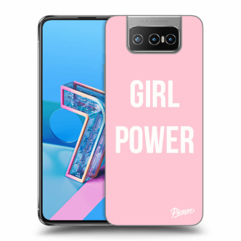 Picasee silikónový prehľadný obal pre Asus Zenfone 7 ZS670KS - Girl power
