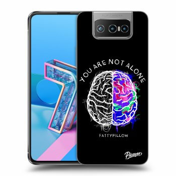 Obal pre Asus Zenfone 7 ZS670KS - Brain - White