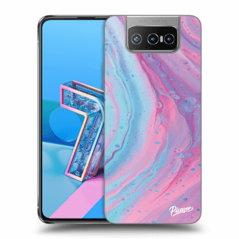 Obal pre Asus Zenfone 7 ZS670KS - Pink liquid