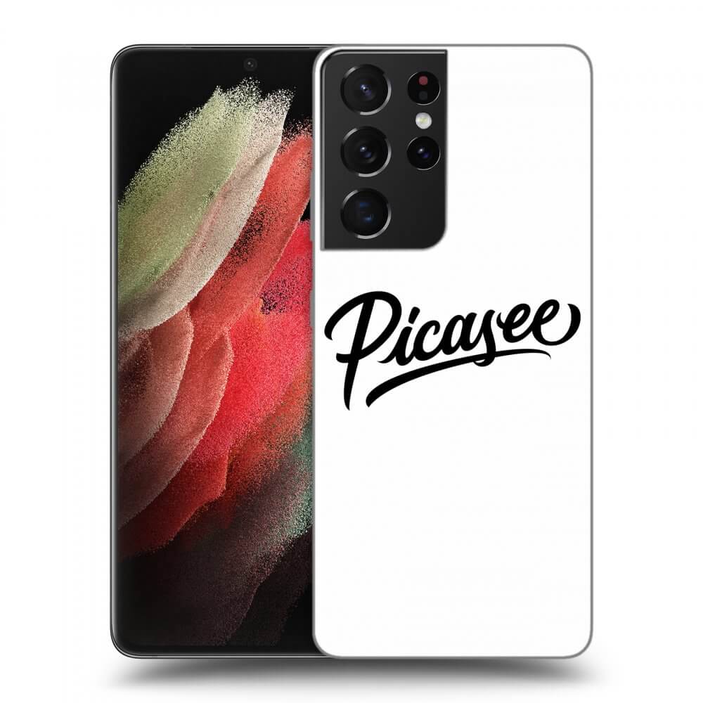 Picasee ULTIMATE CASE pro Samsung Galaxy S21 Ultra 5G G998B - Picasee - old logo - black