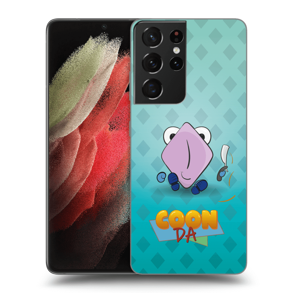 Picasee silikónový prehľadný obal pre Samsung Galaxy S21 Ultra 5G G998B - COONDA holátko - světlá