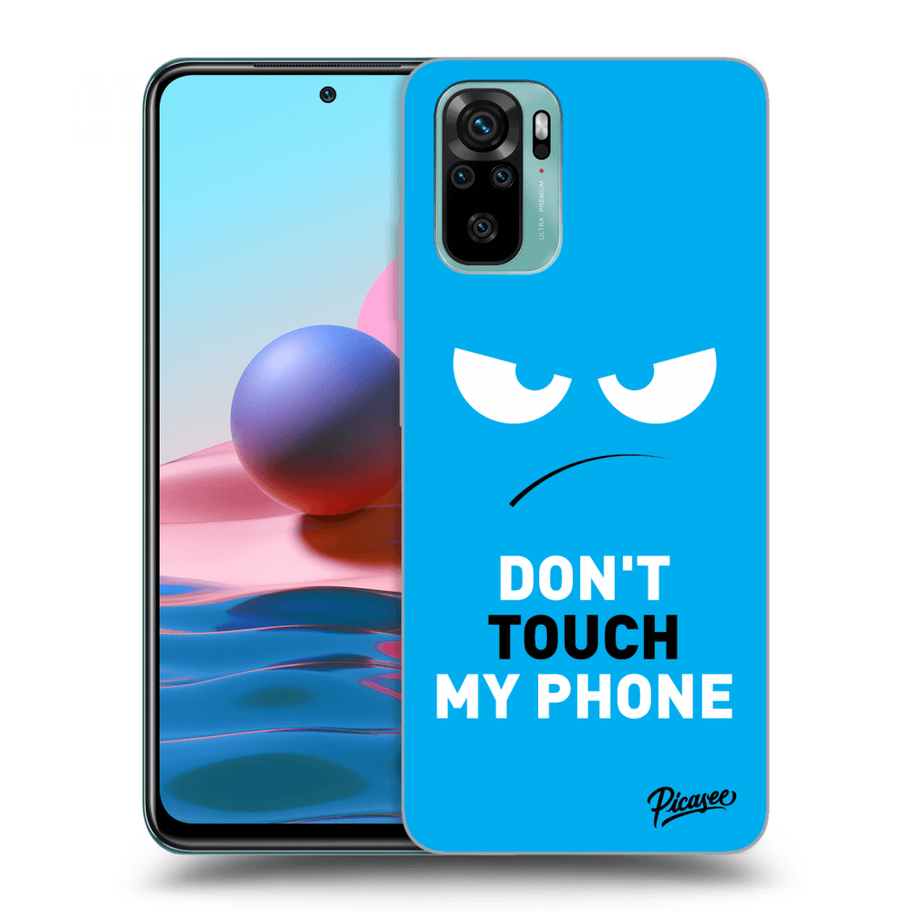 Picasee ULTIMATE CASE pro Xiaomi Redmi Note 10 - Angry Eyes - Blue