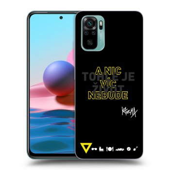 Obal pre Xiaomi Redmi Note 10 - Kazma - TOHLE JE ŽIVOT A NIC VÍC NEBUDE