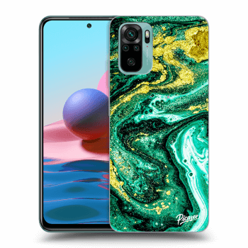 Obal pre Xiaomi Redmi Note 10 - Green Gold