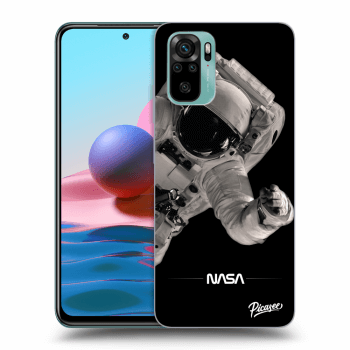Picasee silikónový prehľadný obal pre Xiaomi Redmi Note 10 - Astronaut Big