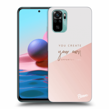 Picasee silikónový čierny obal pre Xiaomi Redmi Note 10 - You create your own opportunities